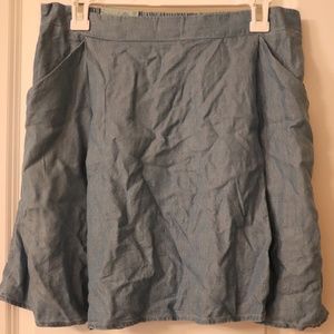 NWT- Old Navy Chambray Skirt